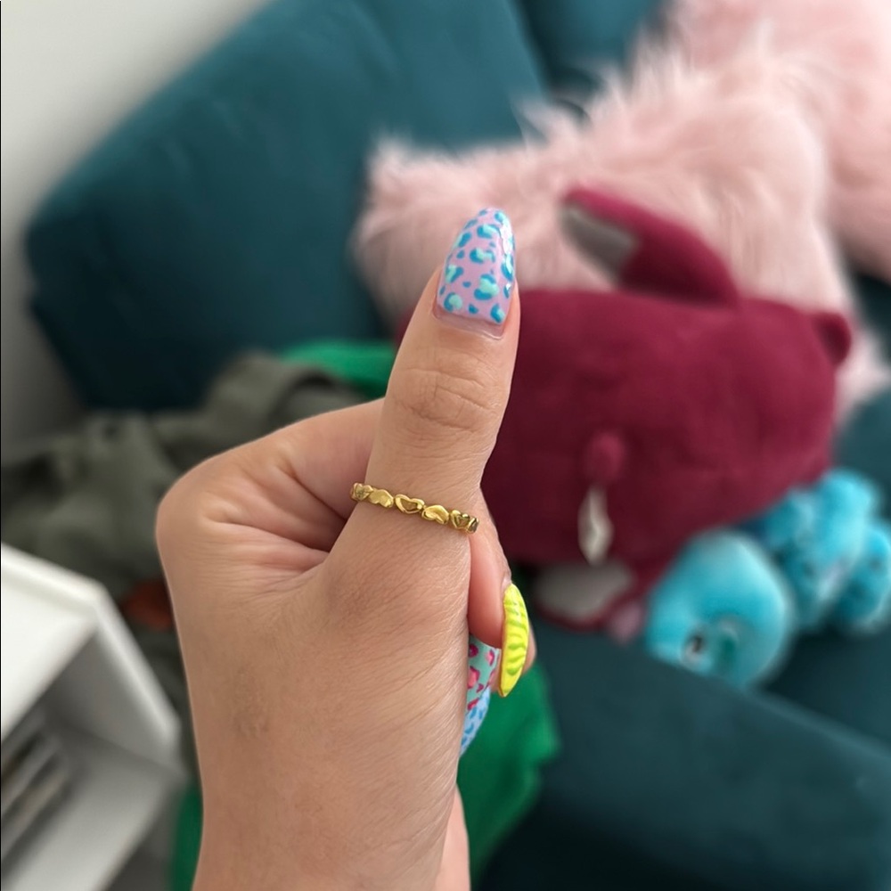 Gold Heart Ring